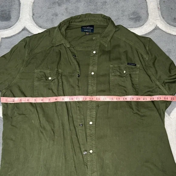 Lucky brand western button up - Picture 2 of 4